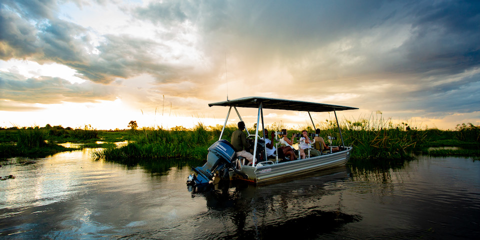 Duba Plains Camp in the Okavango Delta