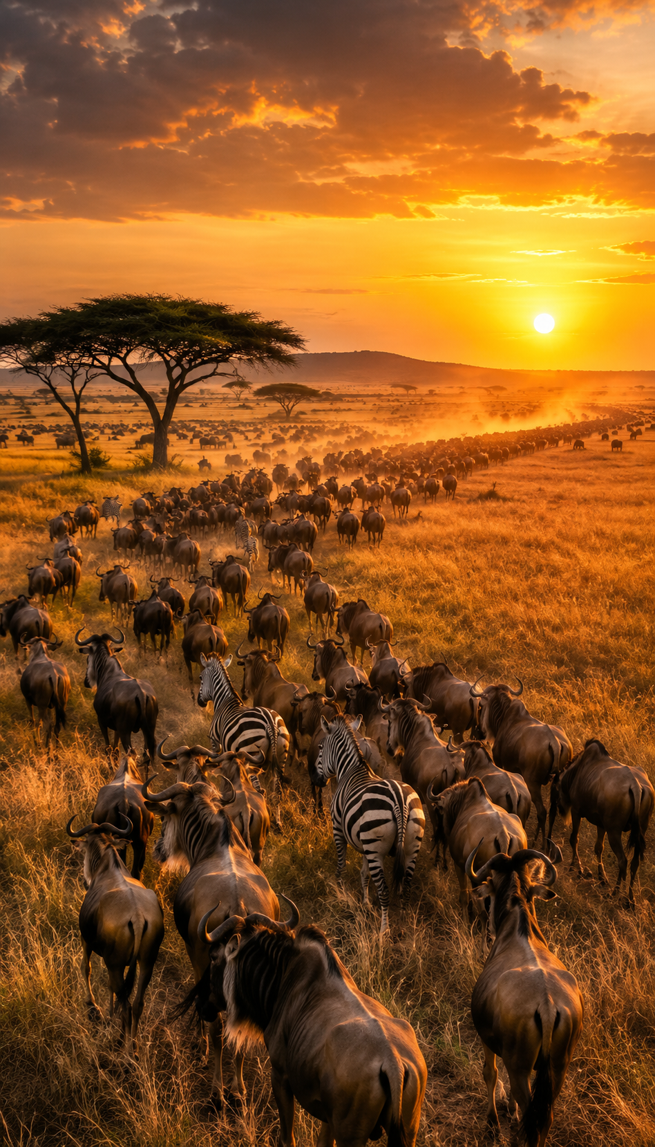 East Africa Migration Map