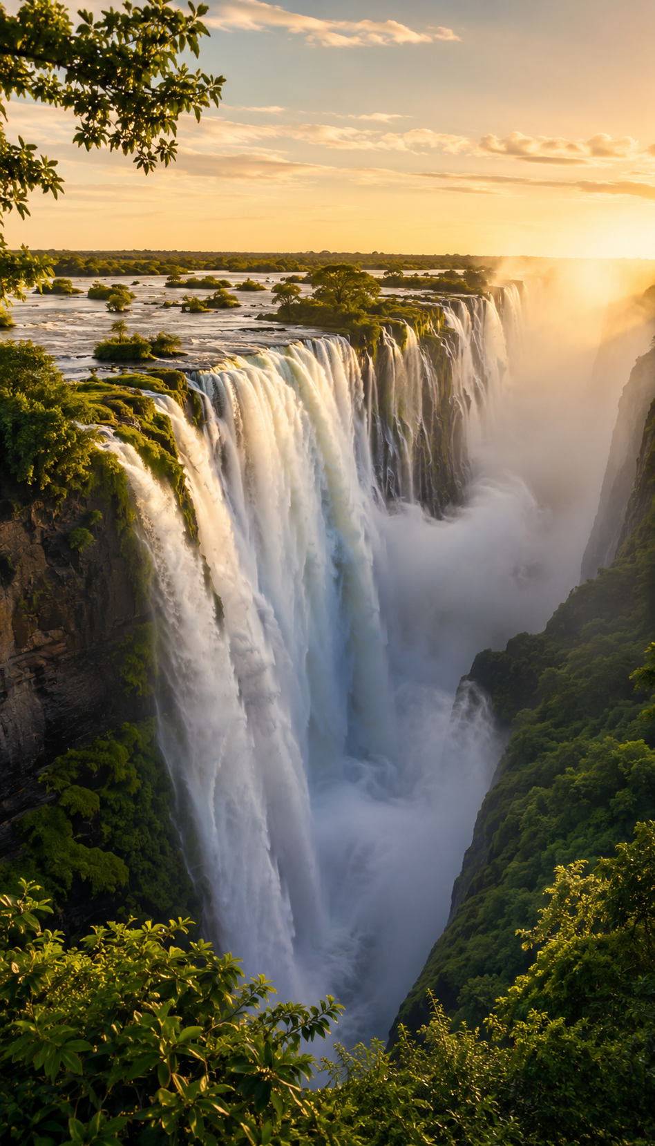 Victoria Falls Map